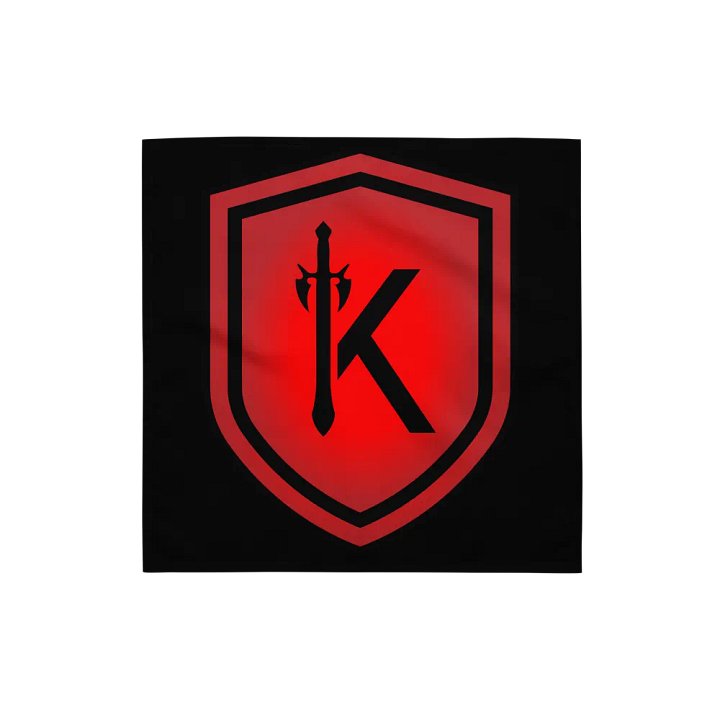 Heraldic K-Sheild All-Over Bandana product image (1)