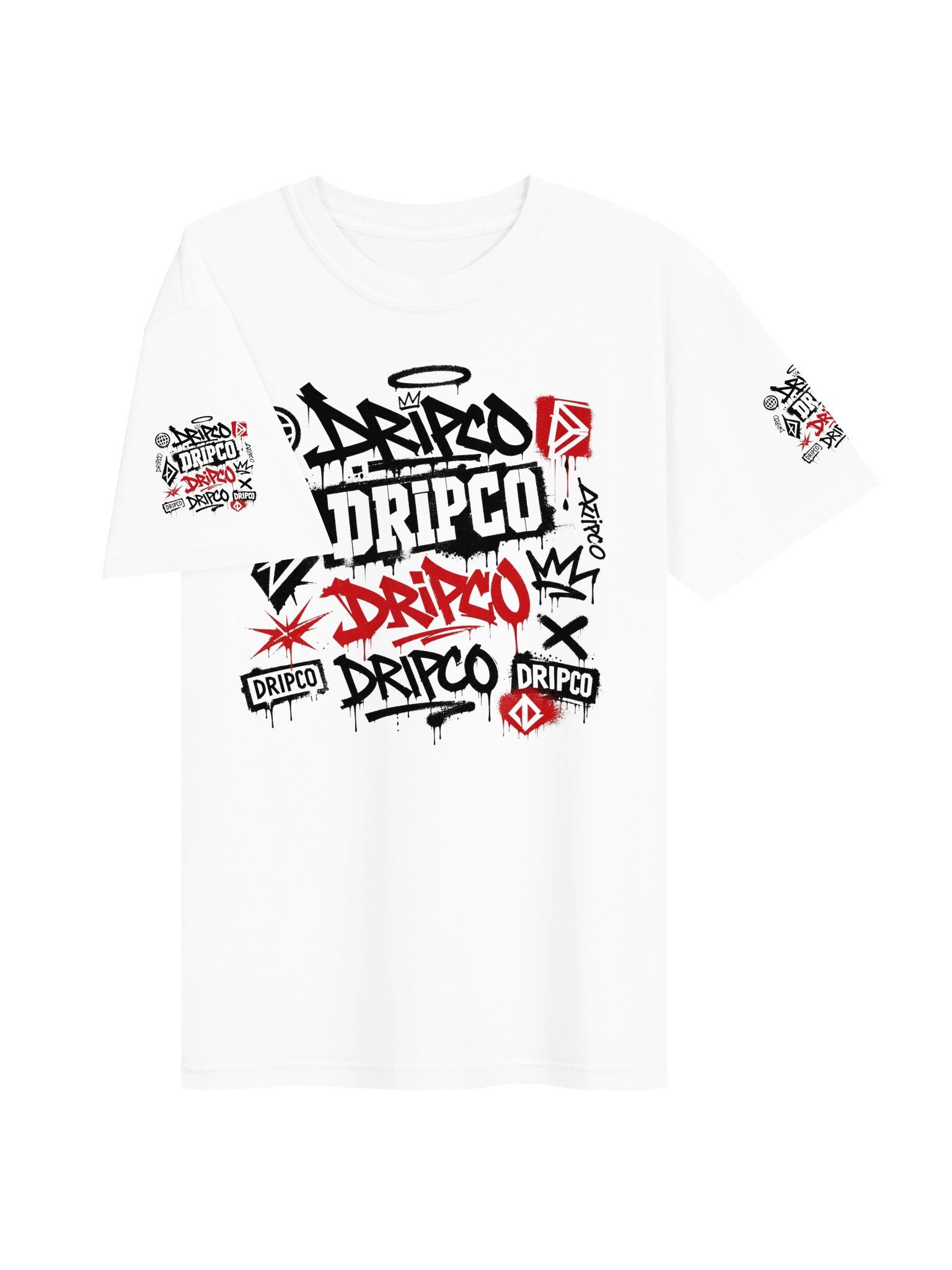 DRIPCO Graffiti Logo Collage Tee product image (3)