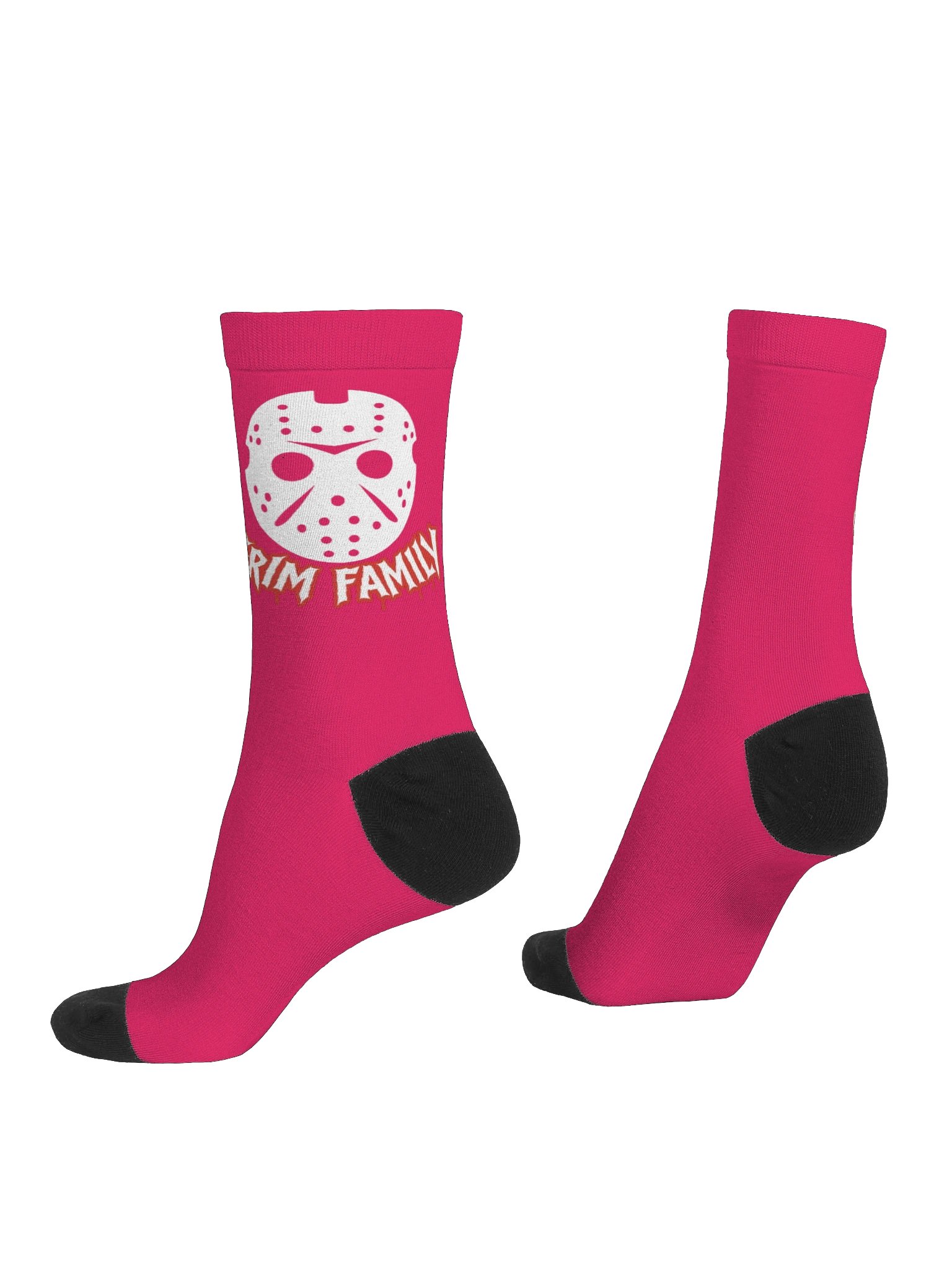 Grim Fam Socks - Pink product image (3)
