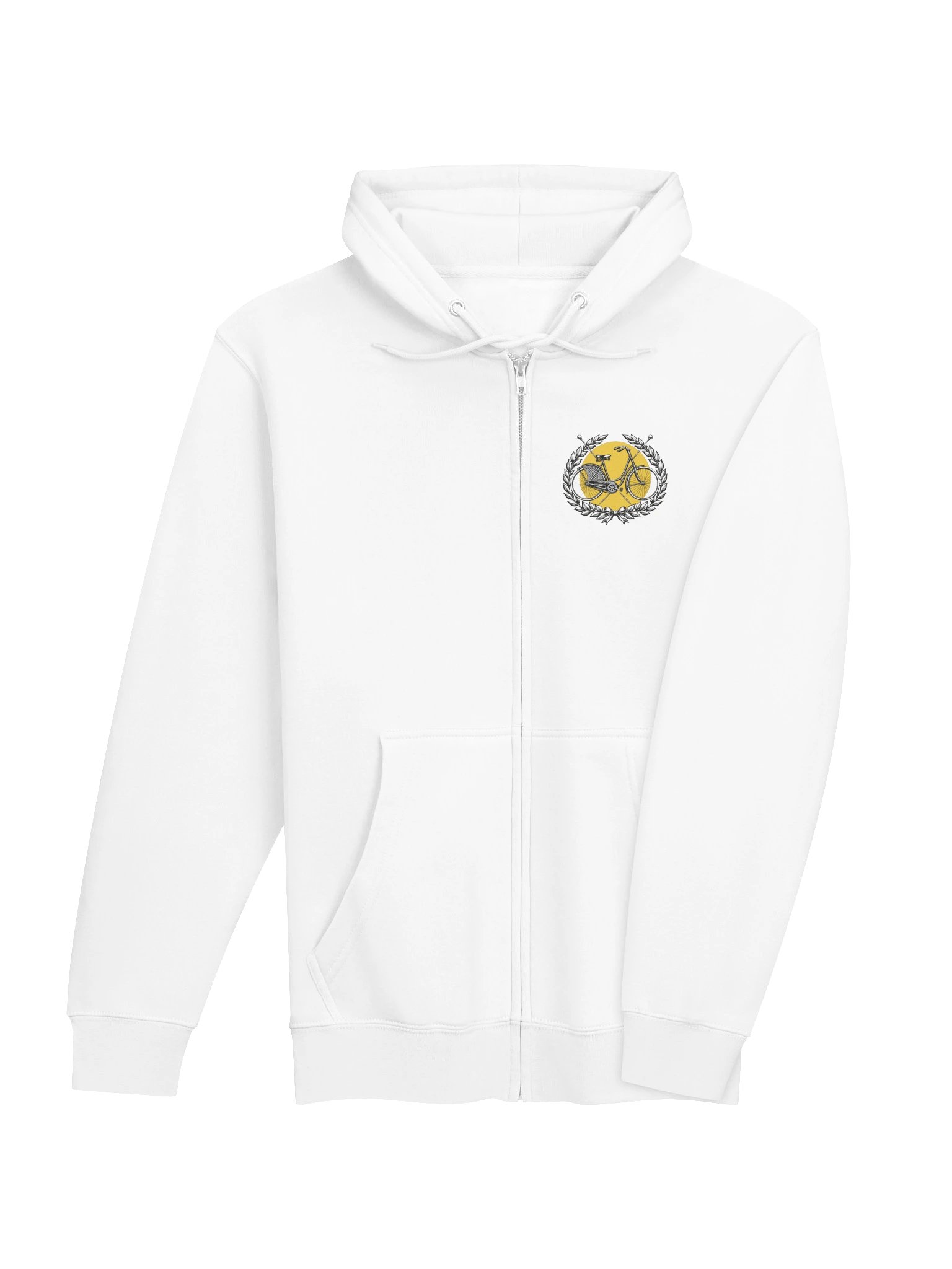 Bicycle Face Social Club Zip Hoodie (light colours) product image (4)