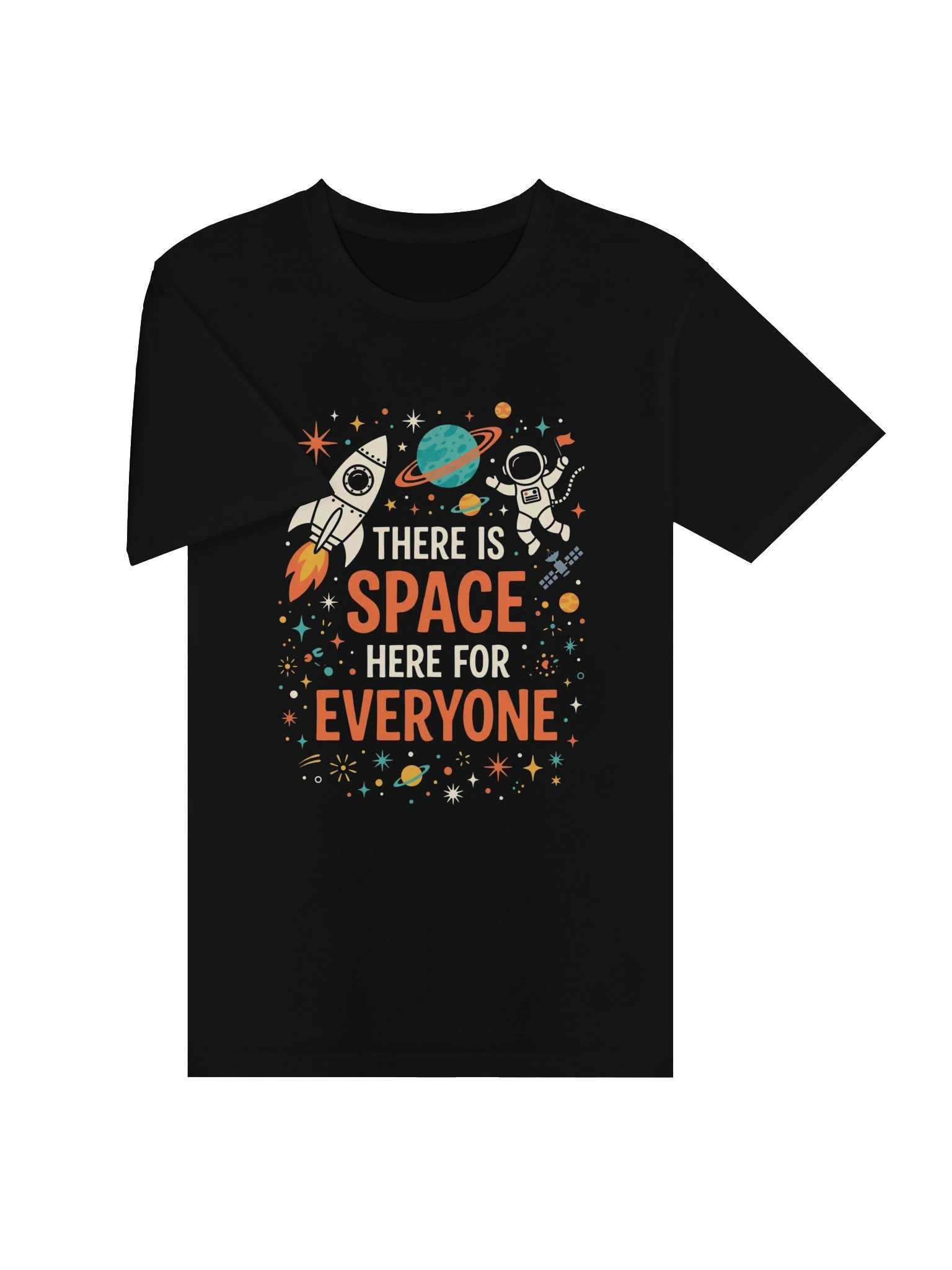 There is Space Here for Everyone Inclusion Teacher T-Shirt product image (29)