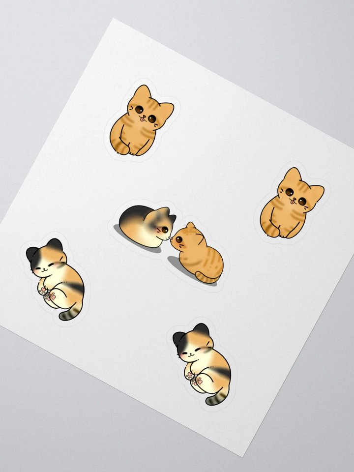 Cat sticker set product image (2)