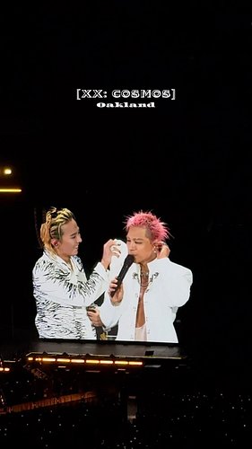 XX: COSMOS WORLD TOUR
DAY 1 AND DAY 2!!! 

Oakland, California 

#bigbang #bigbangconcert #bigbangoakland #bigbangworldtour #...
