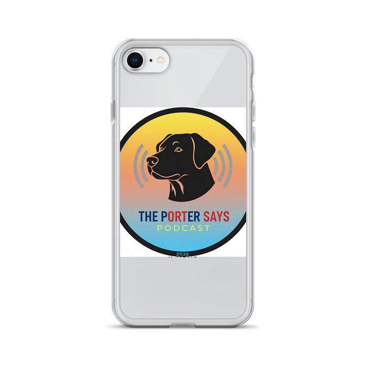 The Porter Says Podcast iPhone Case product image (1)