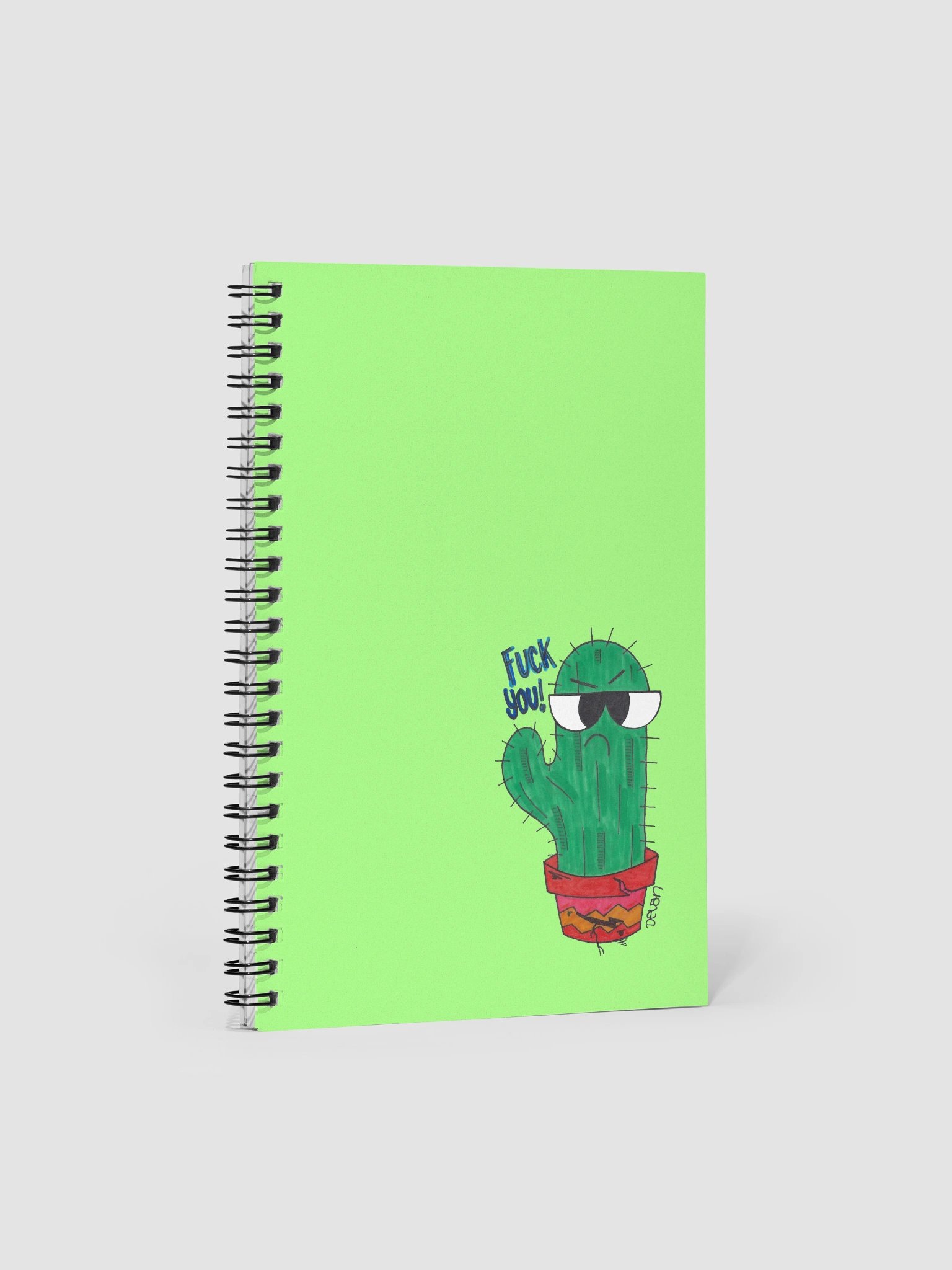 Rude Cactus Notebook product image (1)