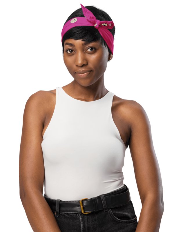 Skully Bandana (pink) product image (9)