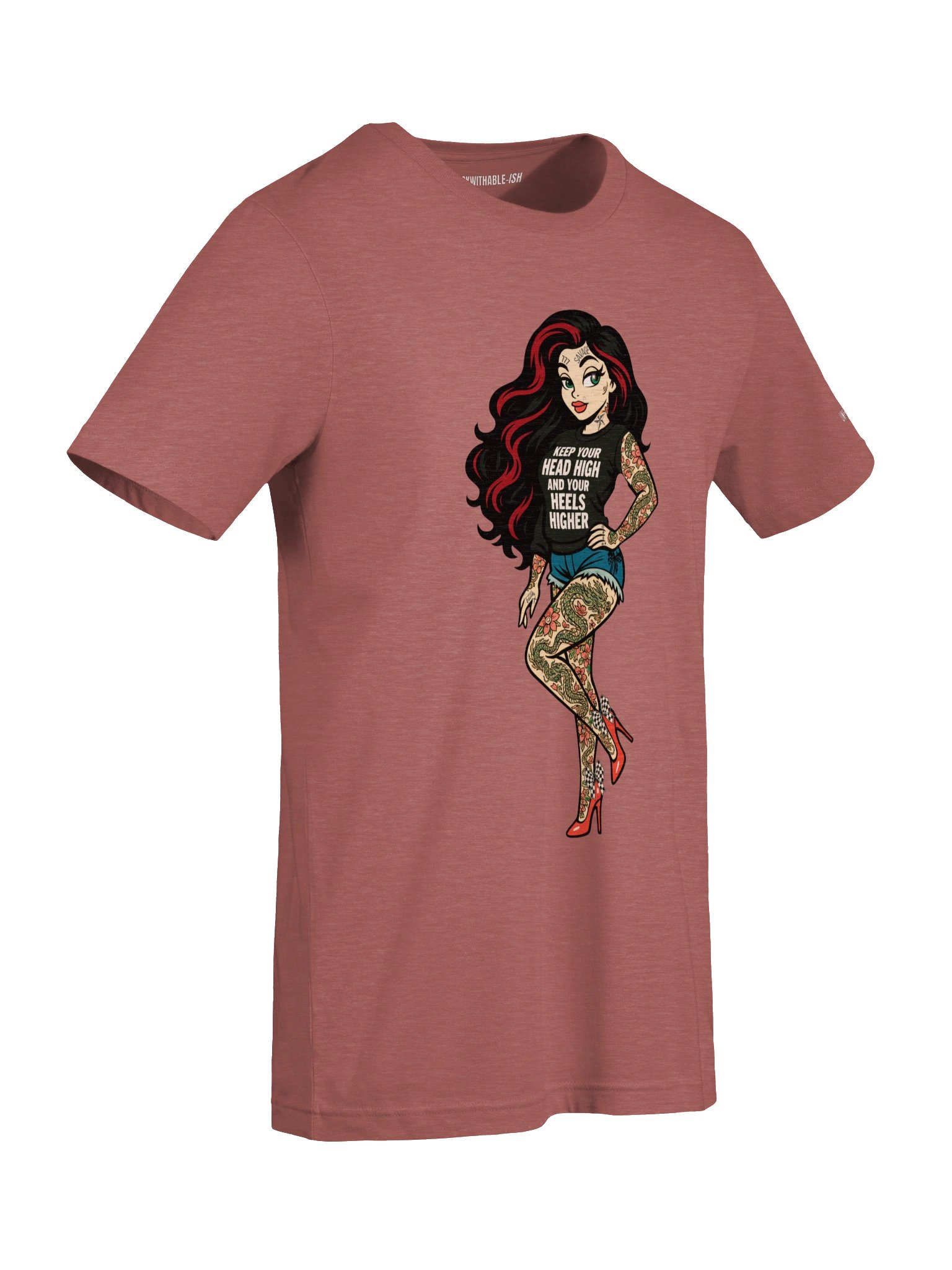 UNF★CKWITHABLE-ISH™ Women's Soft Graphic Classic T-Shirt Skarlitt product image (7)