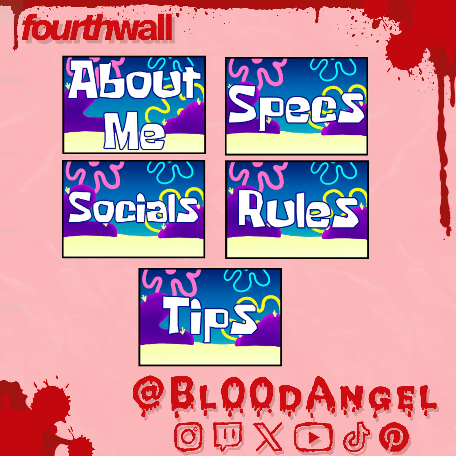Spongebob Stream Panels product image (1)