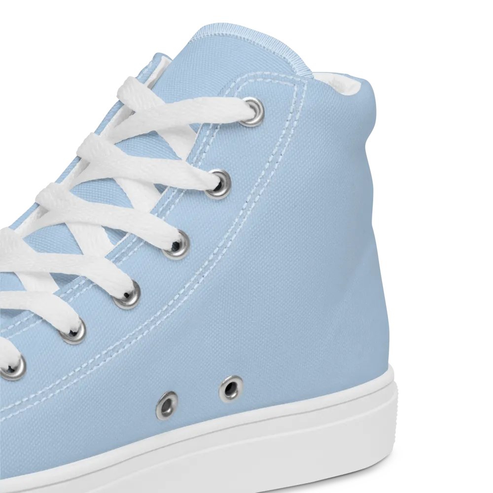 Retro Vibes High Top Canvas Shoes product image (8)