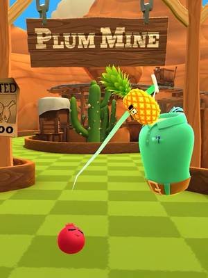 Fruit Golf is a chaotic VR party game where you putt fruit while friends sabotage you with sharks & traps from their phones. Fresh fun, pure mayhem! Follow @fruit.golf #golf #vr #indiegame