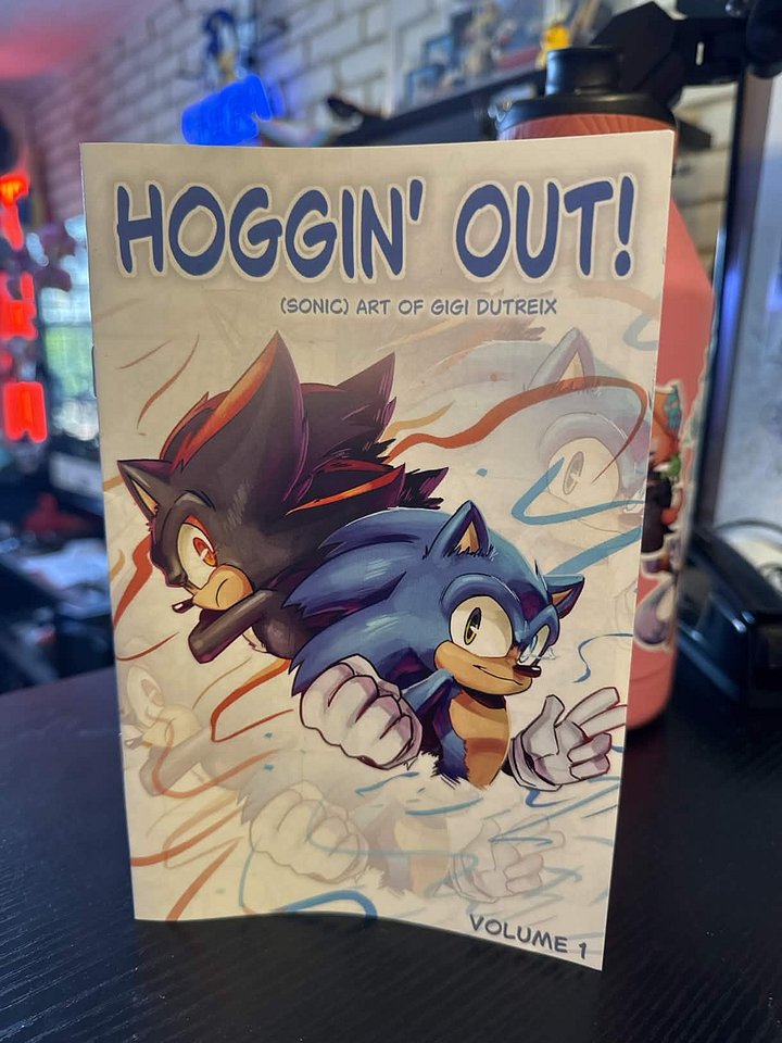 HOGGIN' OUT! (Sonic) art of Gigi Dutreix product image (2)