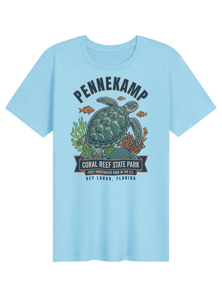 John Pennekamp Vintage Sea Turtle Graphic Tee product image (1)