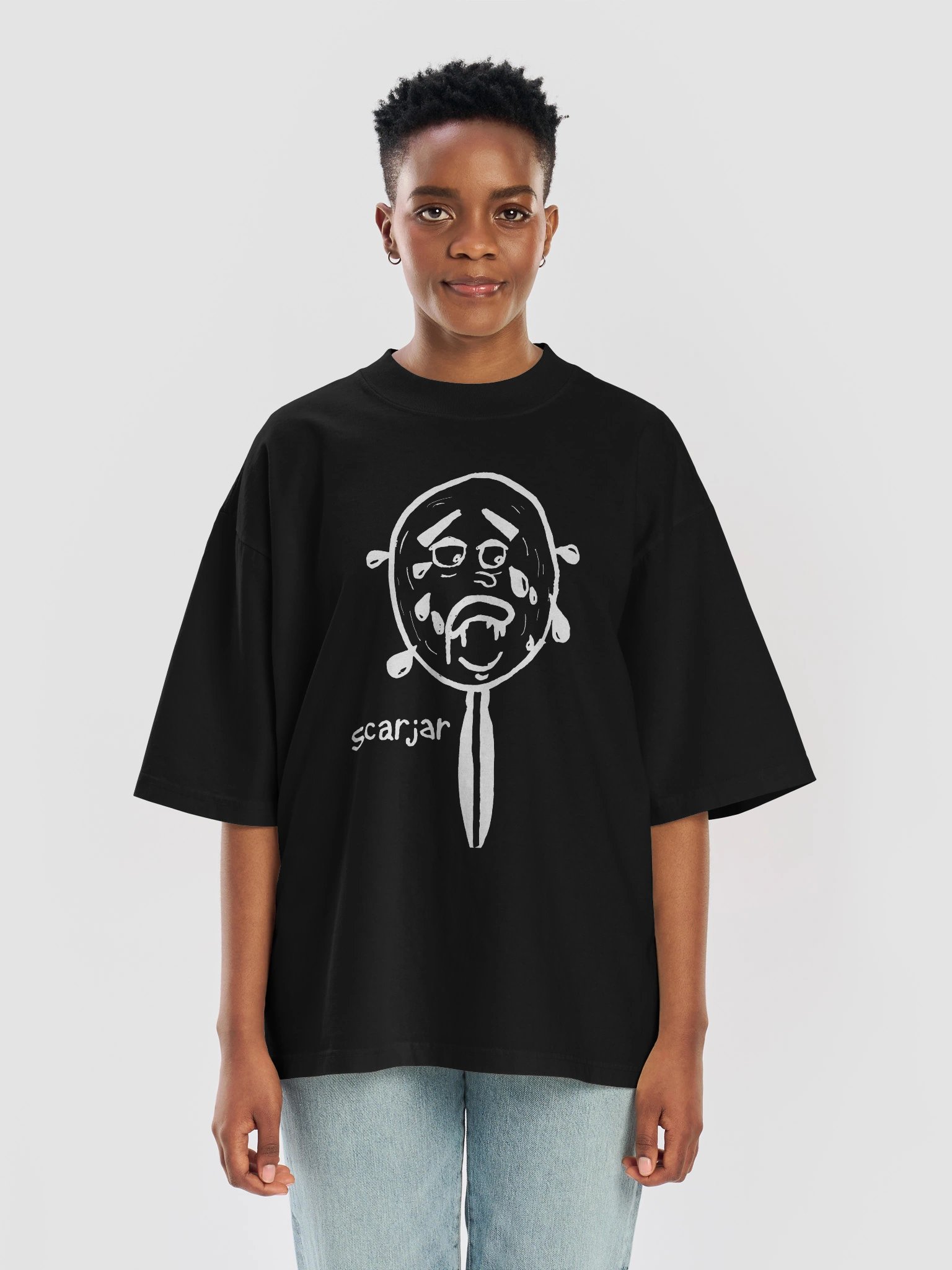 Jared outline tee (black) product image (17)