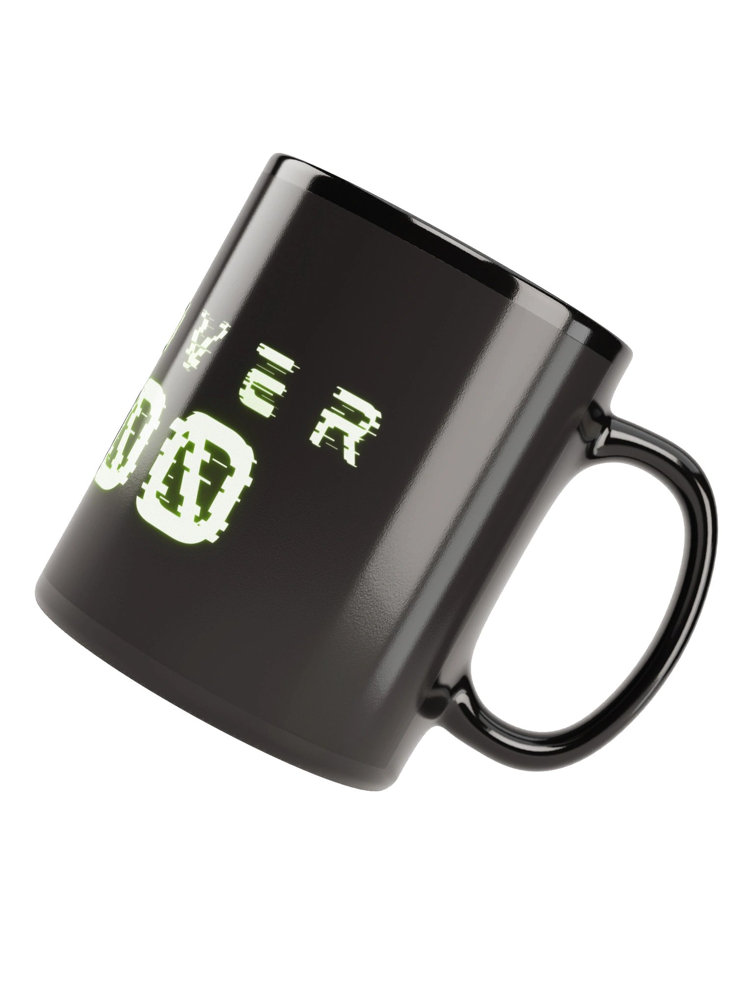 Its Over 9000 | Black Glossy Mug product image (4)