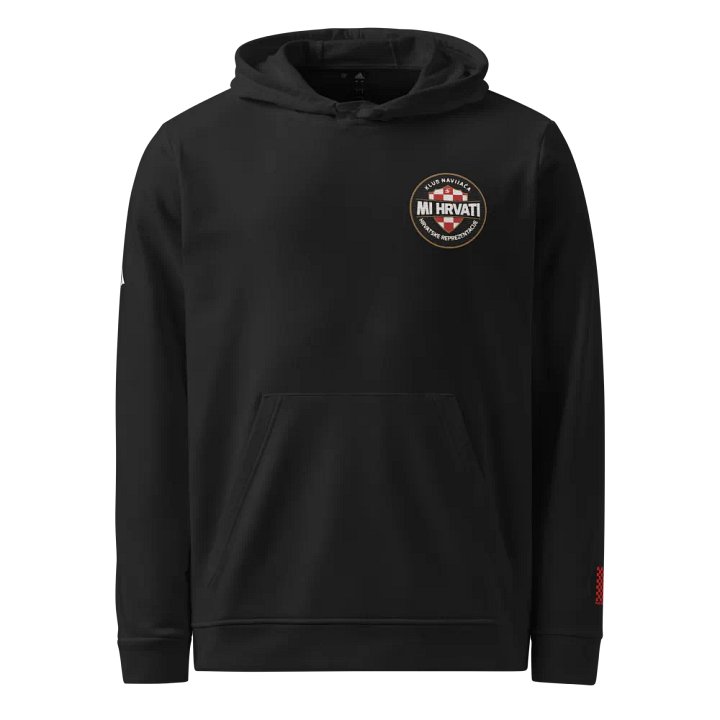 Checkered Shield Croatian Fan Adidas Hoodie product image (1)