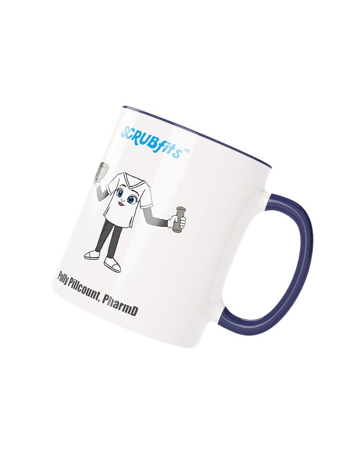 Ceramic Mug with Polly Pillcount, PharmD product image (18)