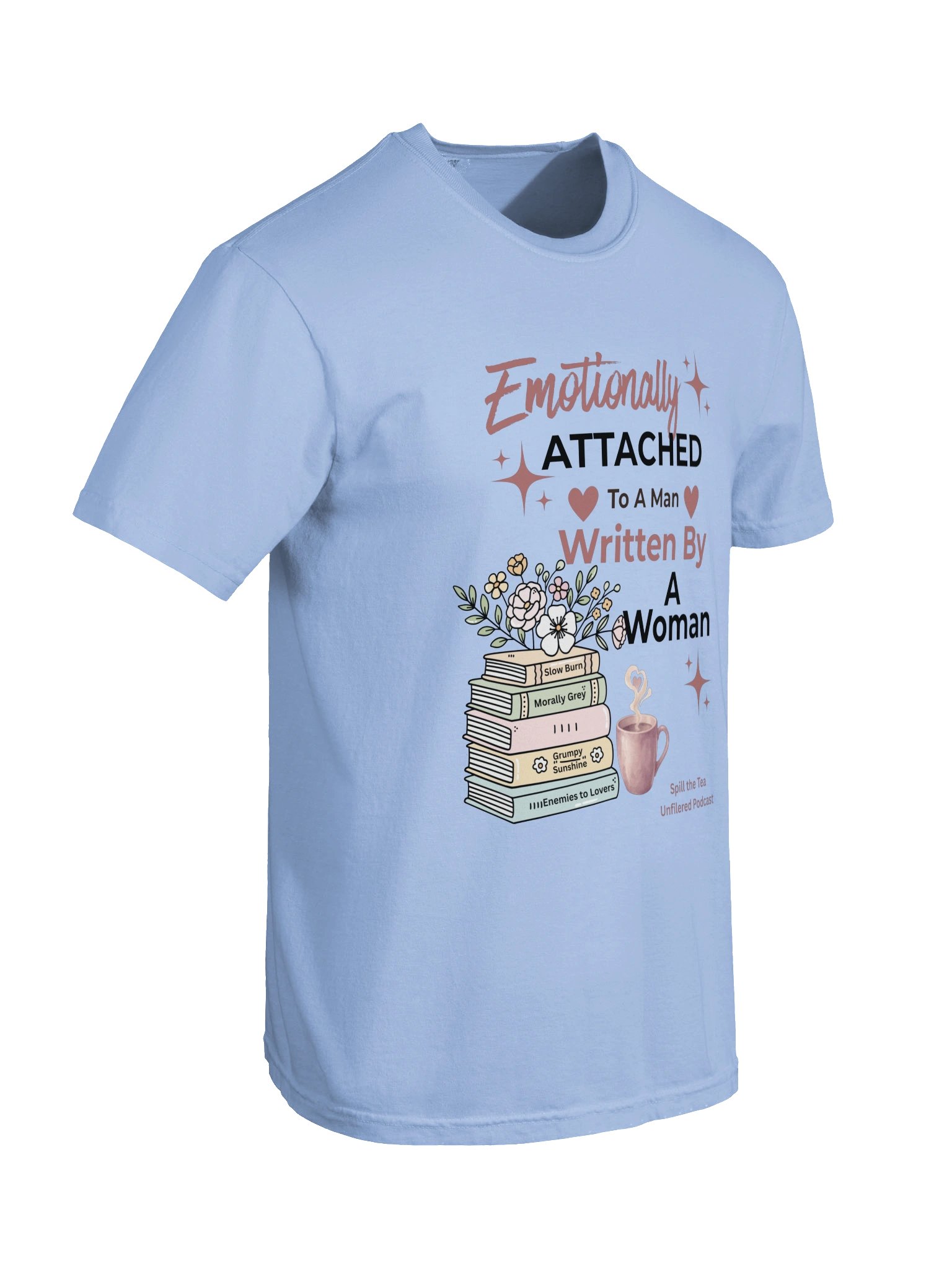 Emotionally Attached Bookish Tee product image (118)
