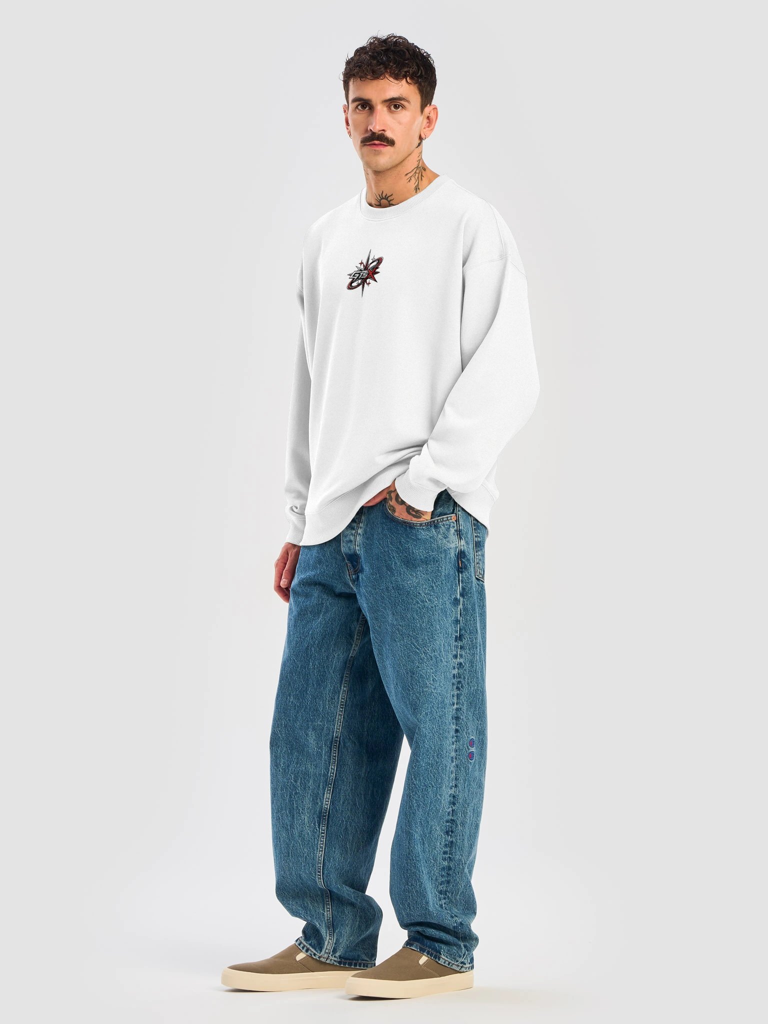 GTSX Orbit Whiteout Oversized Sweatshirt product image (8)