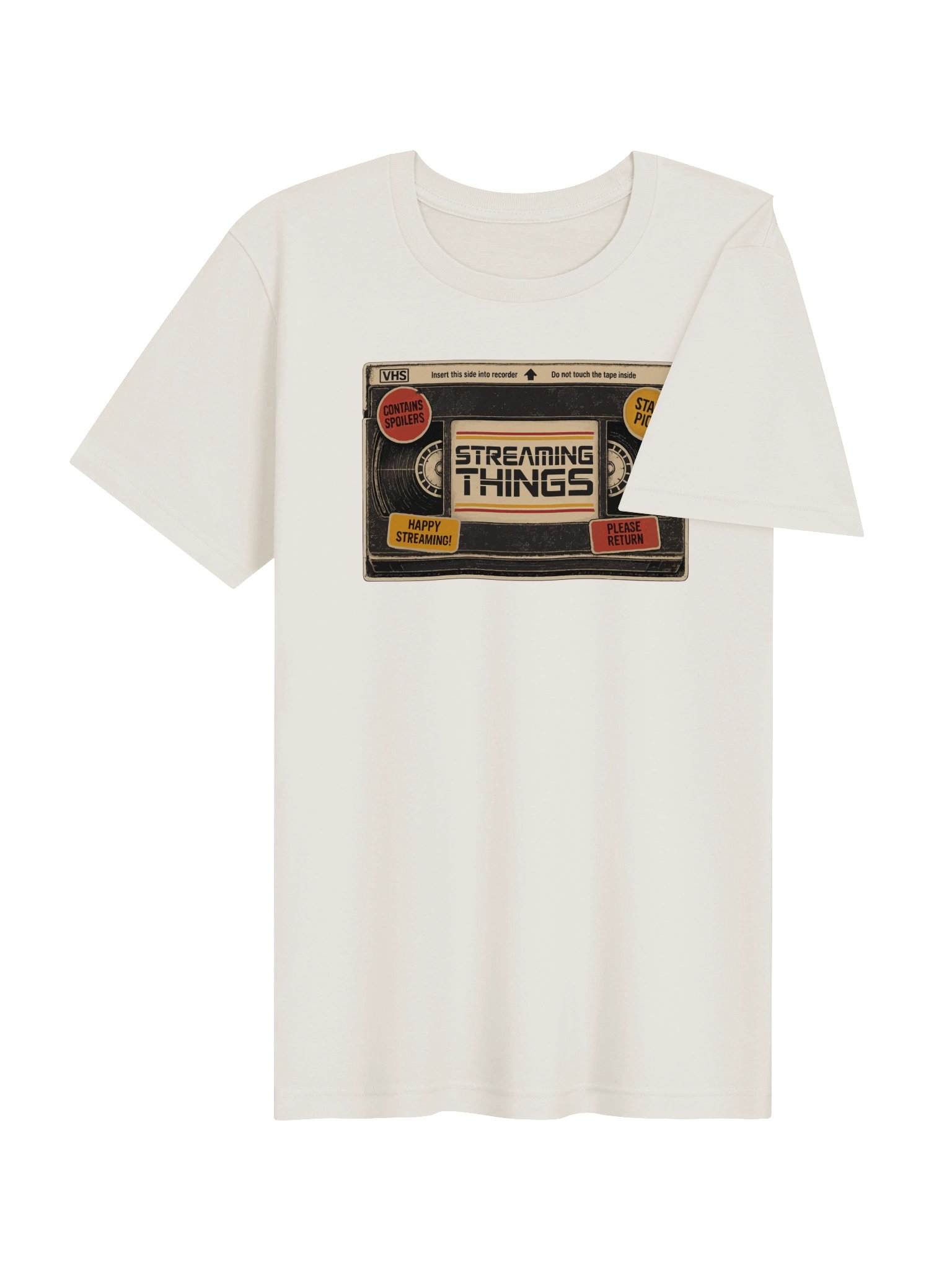 VHS T-Shirt (White) product image (4)