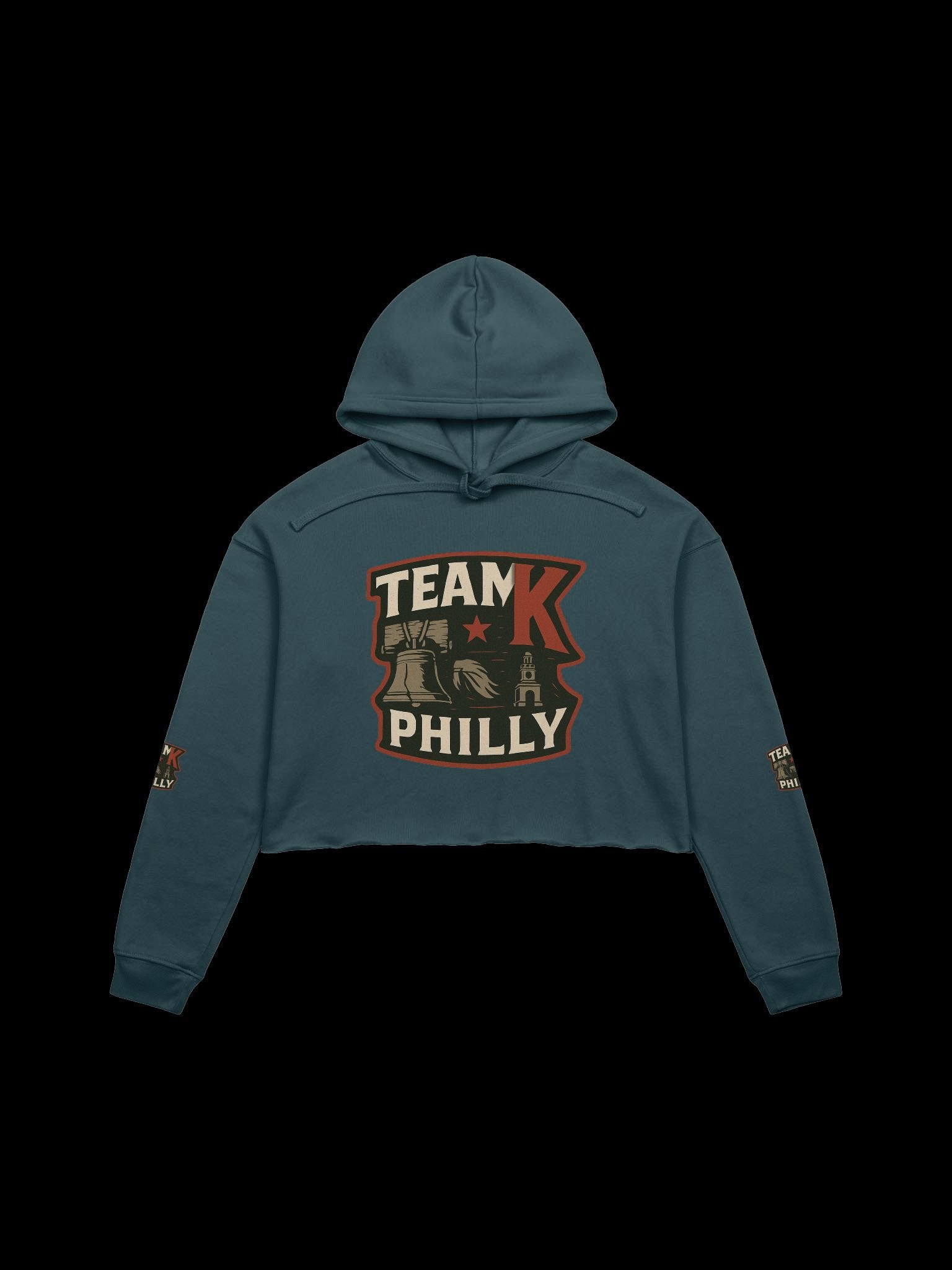 Team K Philly Crop Hoodie product image (1)