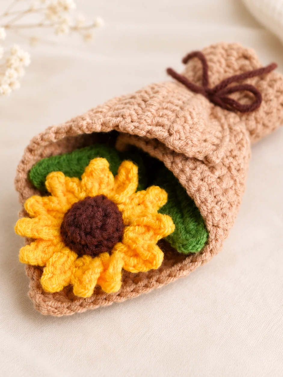 Sunflower Bouquet Crochet Pattern product image (2)
