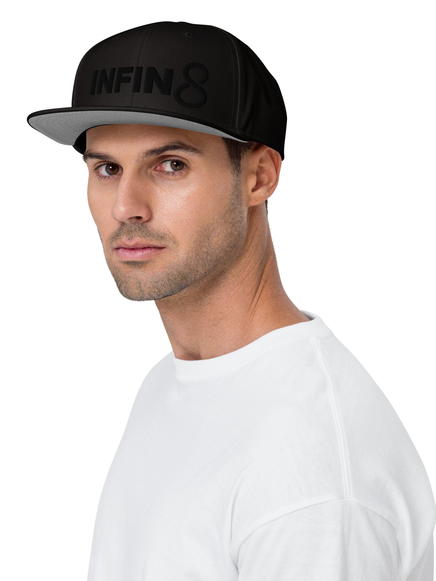 INFIN8 New Style Logo Snapback | Stealth Collection product image (5)