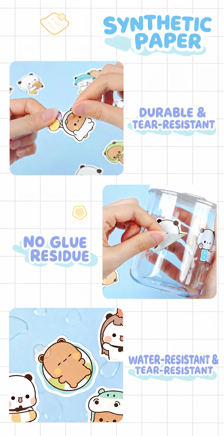 Bubu Dudu Keychain + Stickers 80 Units product image (7)