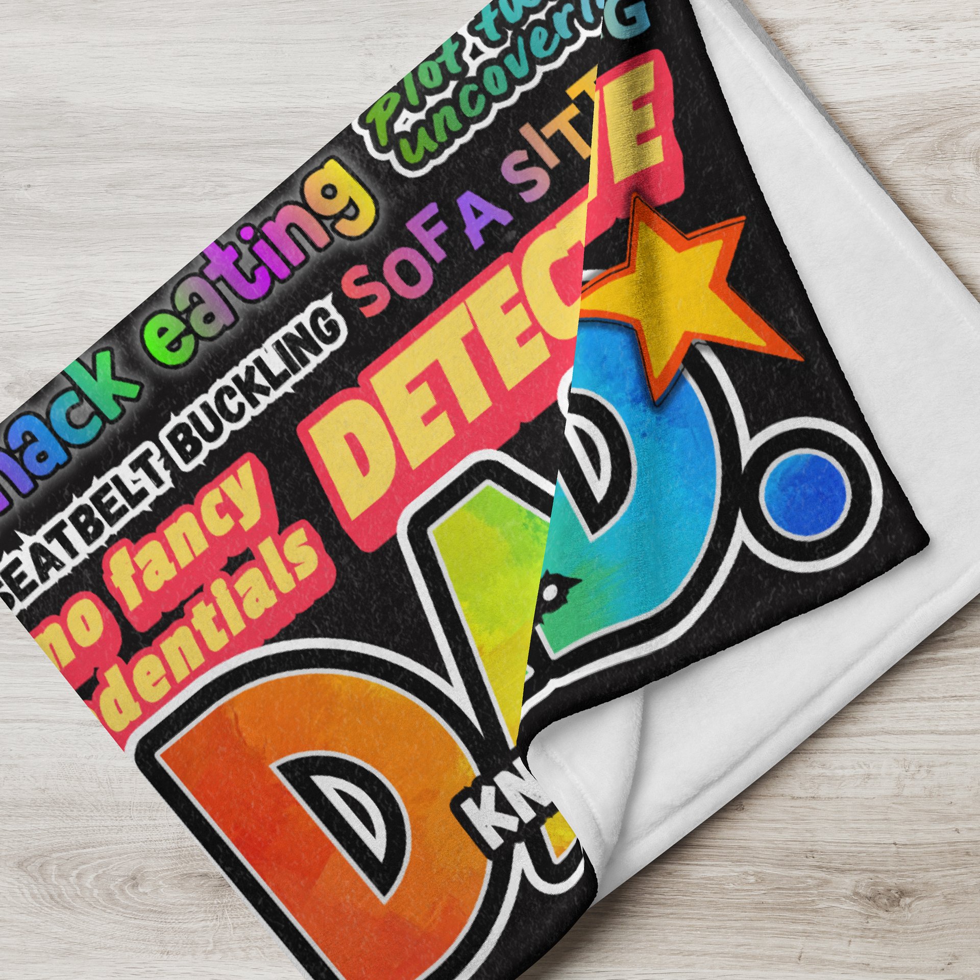 True Crime Dad Blanket Gift Cozy Throw product image (3)