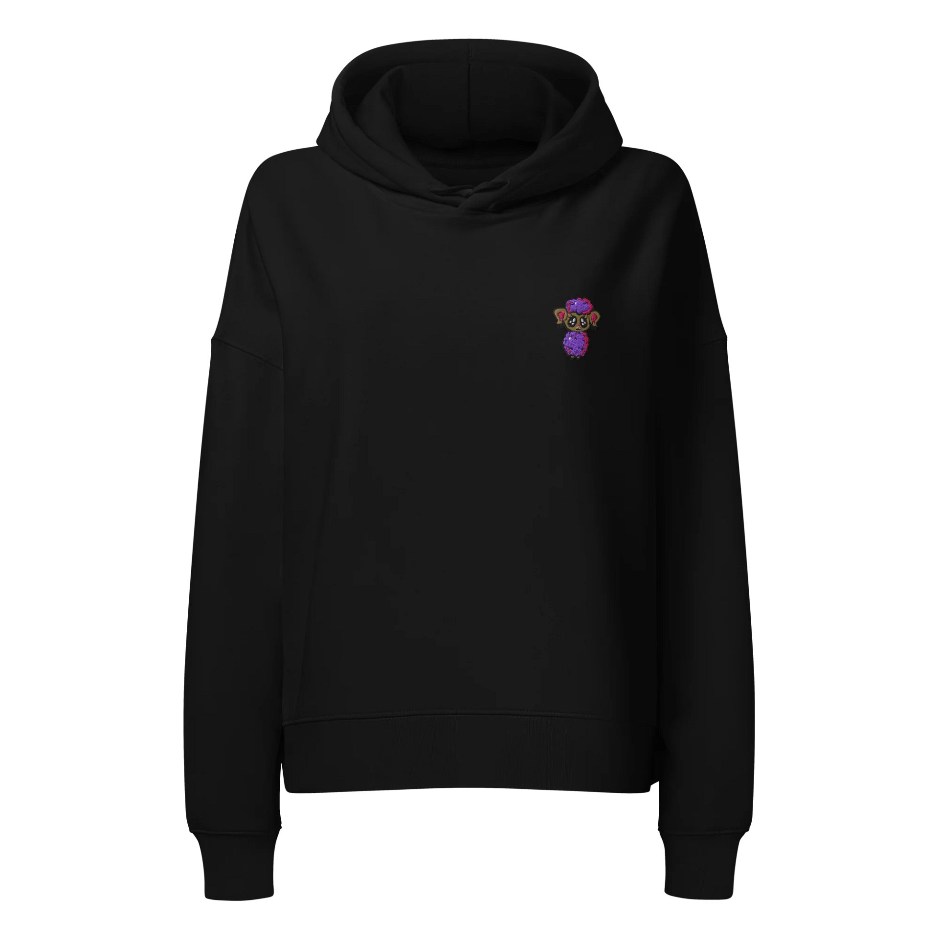 Embroidered sheep hoodie product image (1)