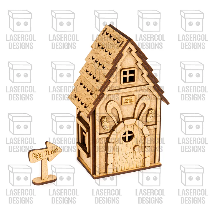 Easter Gnomes Houses Bundle - Laser Cut Files product image (2)