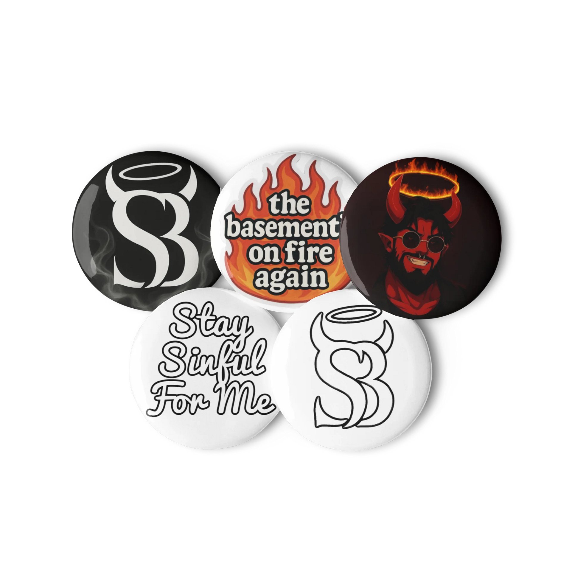 Sinful Baritone Pin Set 5ct product image (3)