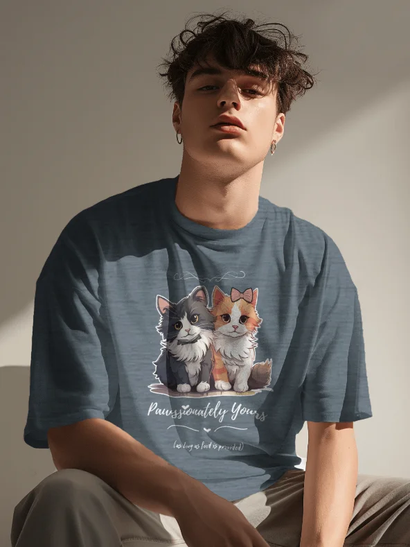 Pawssionately Yours Unisex Supersoft T-Shirt - Vibrant product image (1)
