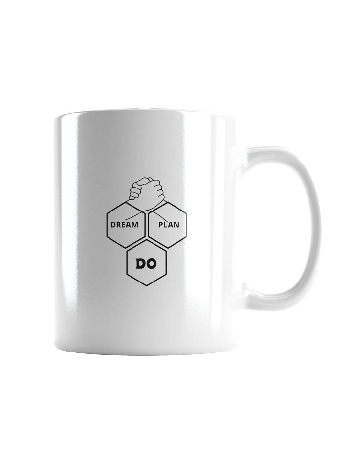 Dream Plan Do mug design on two sided product image (1)