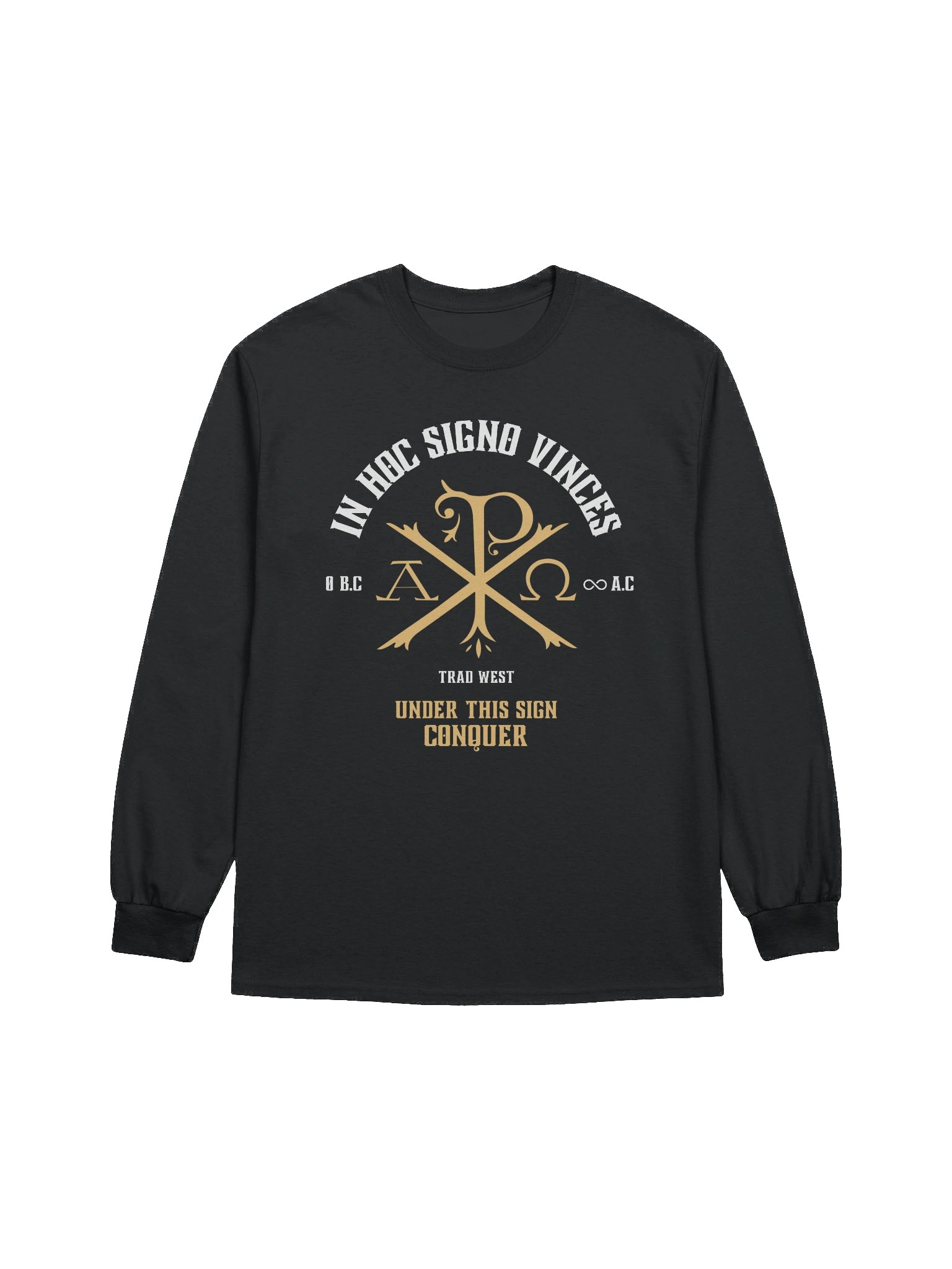 Under this sign conquer Long Sleeve T-Shirt product image (2)