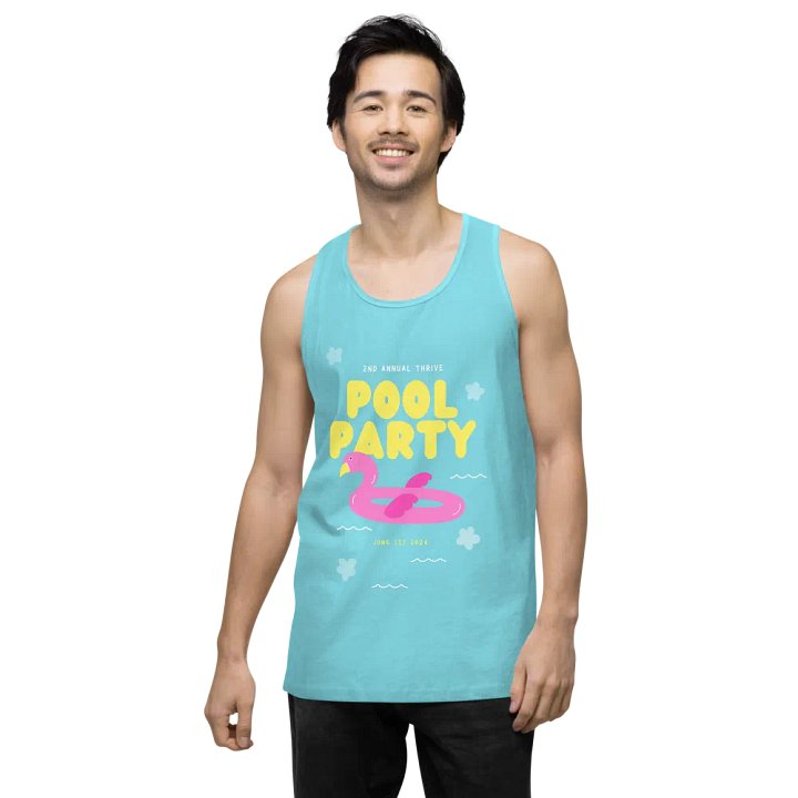 Thrive Pool Party Tank (Unisex) product image (2)