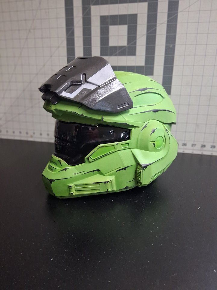 Halo Reach Mark VB Helmet life size 3D Printed Prop comic-inspired product image (1)