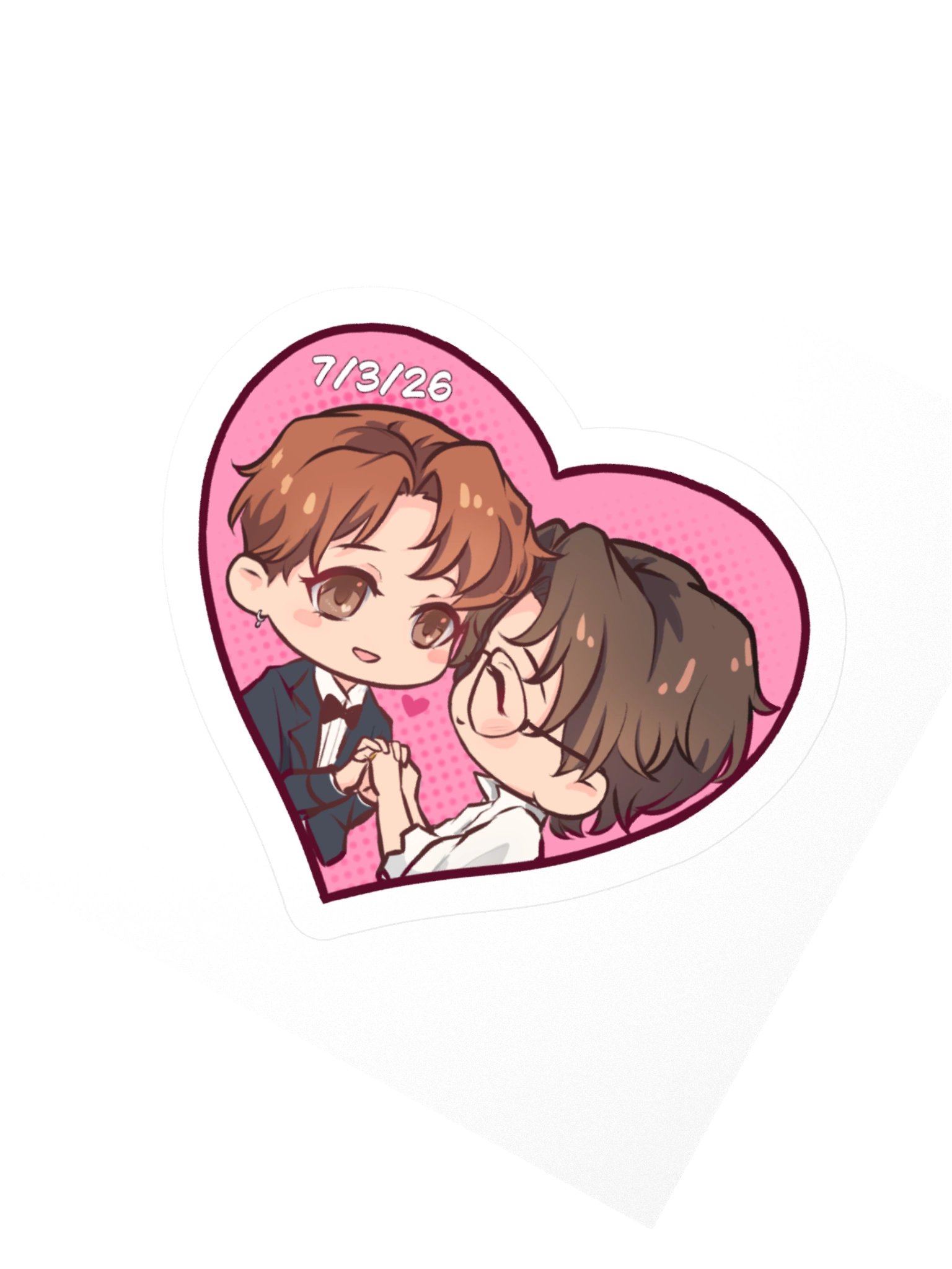 KicStitch Wedding Sticker! product image (2)