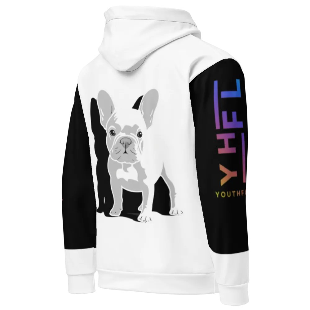 French Bulldog Vibes Unisex Hoodie product image (9)