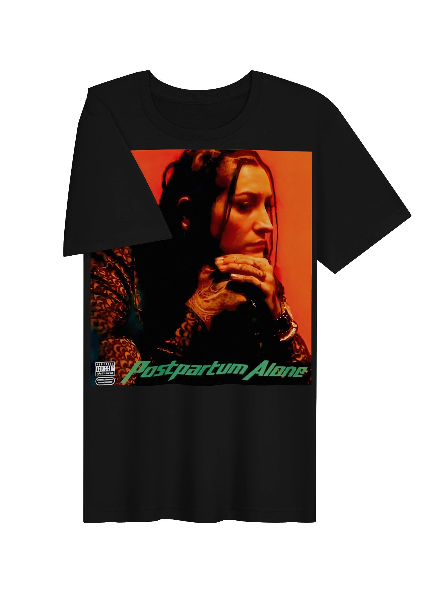 Postpartum Alone Album Cover Parody IYKYK Tee product image (13)