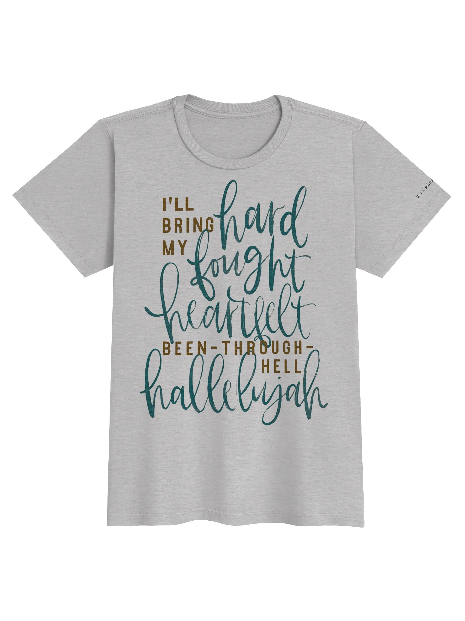 Hard Fought Hallelujah (Woman's T-Shirt) product image (2)