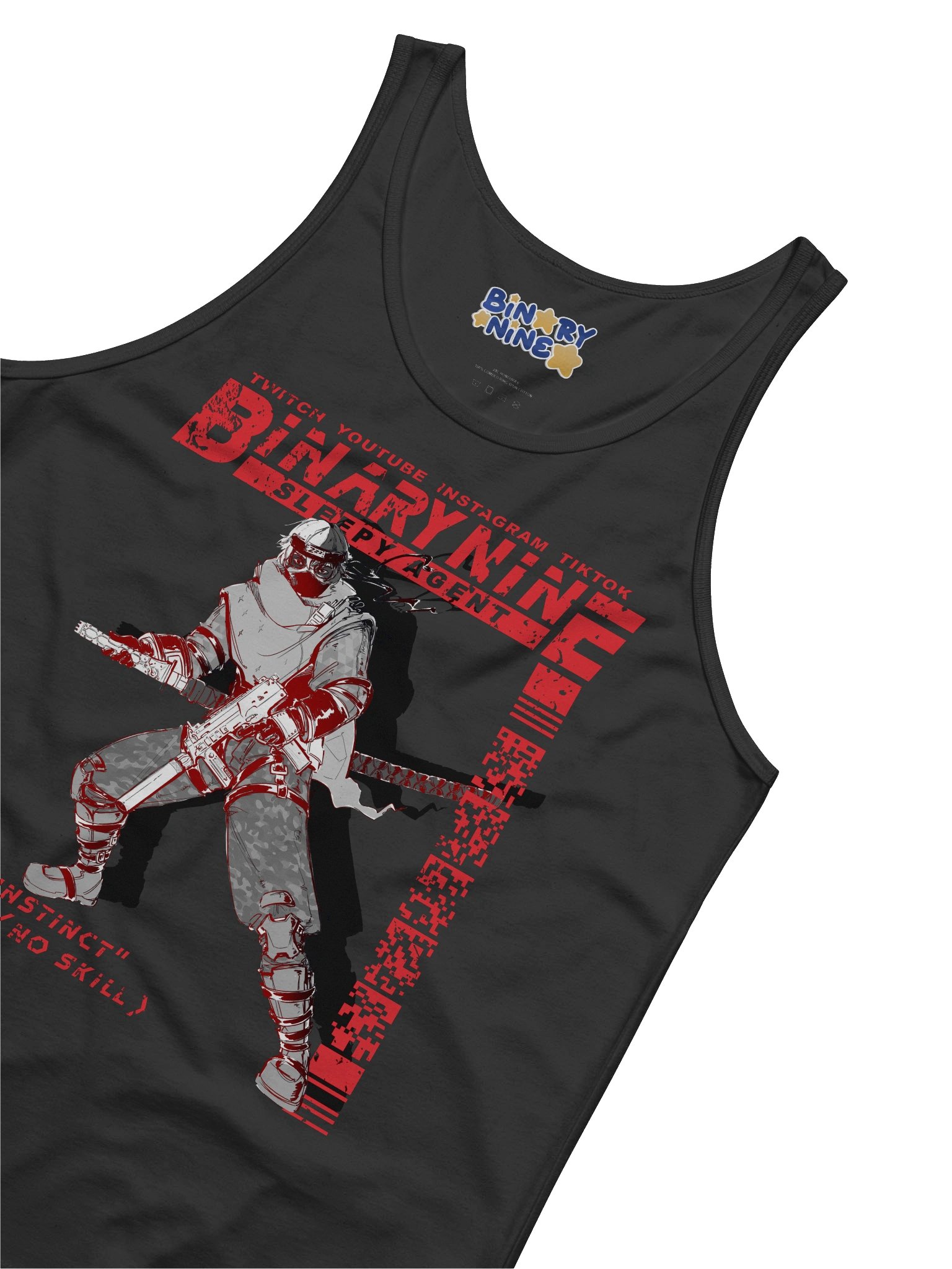 Sleepy Agent Tank Top product image (4)