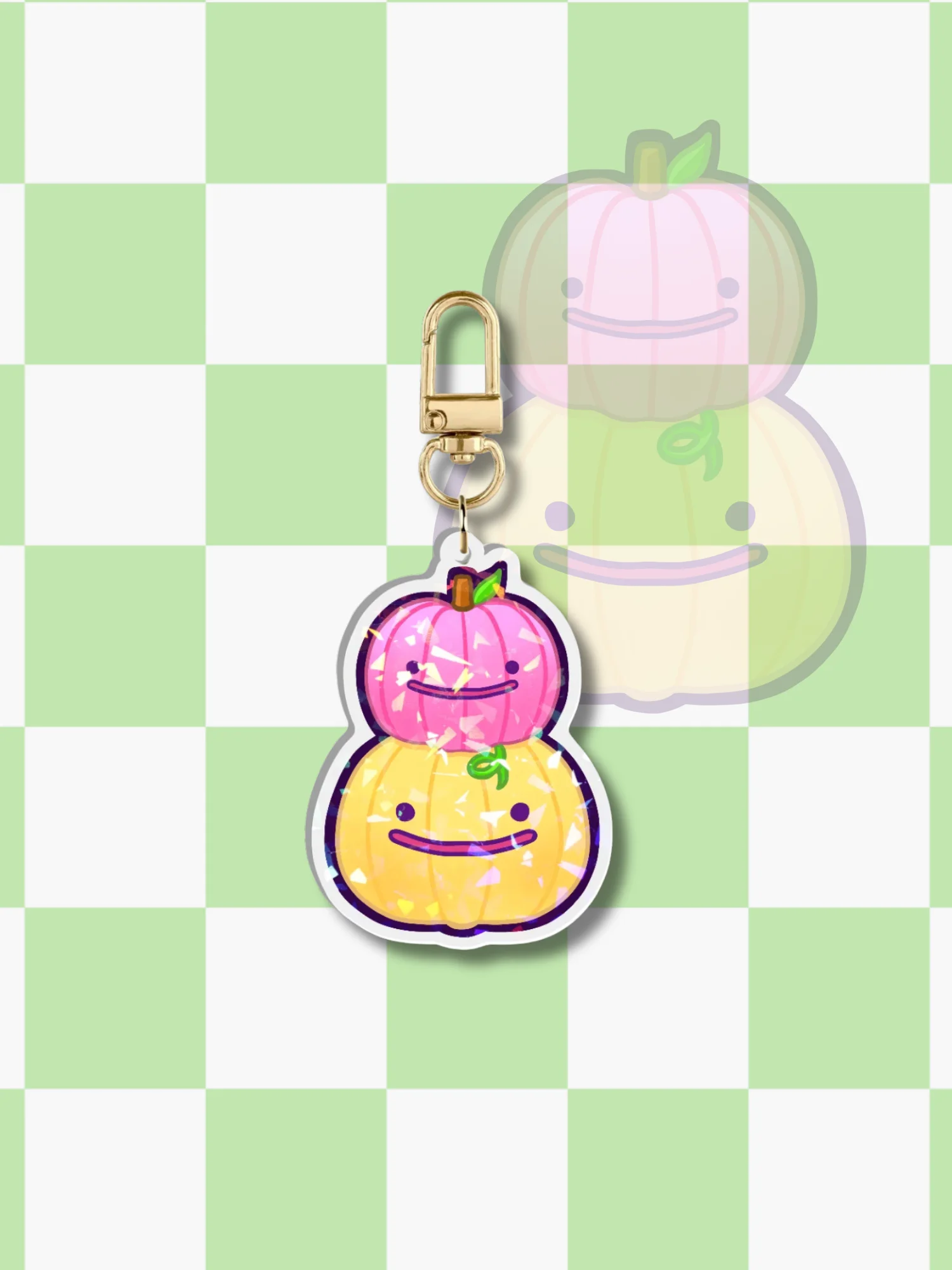 PRE ORDER | Mon-Ster Ween | Holo Acrylic Keychains product image (2)