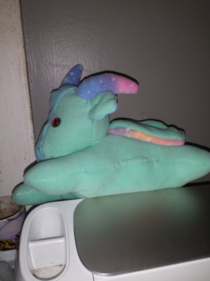 Green Sparkle-Wing Dragon Plush product image (2)