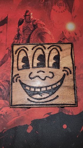 Custom Pyrography Coaster for a Freind

#pyrography #handmade #art #prometheus_pyrography #woodart
