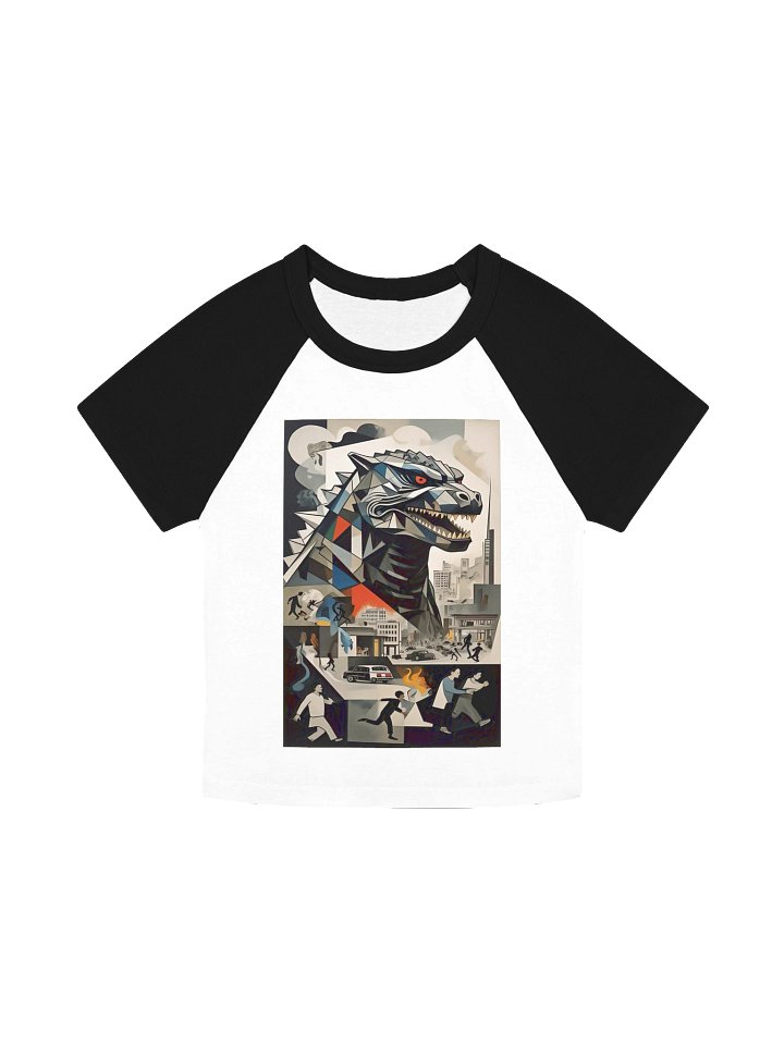 Goji Picasso Bella Micro Rib Raglan Baby Tee product image (1)