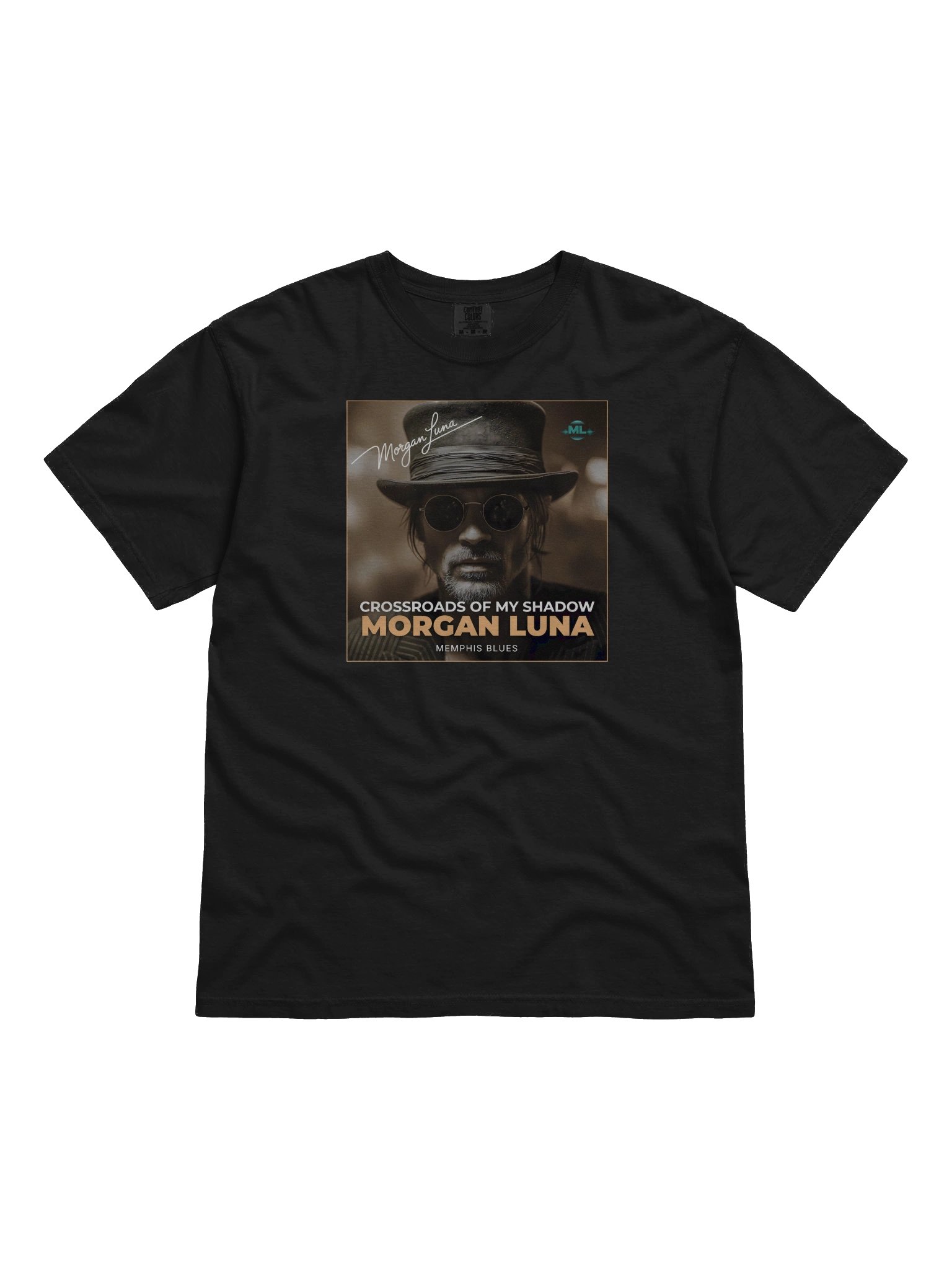 Morgan Luna – “Crossroads of My Shadow” Autograph Series Tee product image (1)