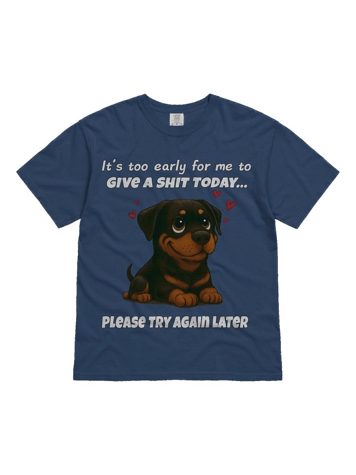 Pawsitively Not Interested Rottweiler T-Shirt product image (3)