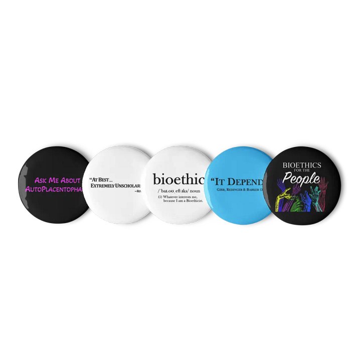 b4tP Pin Buttons - Set of 5 product image (1)