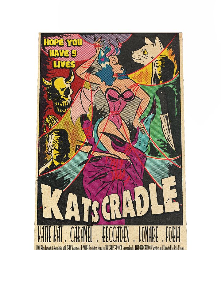 Retro Halloween Movie -Print product image (1)