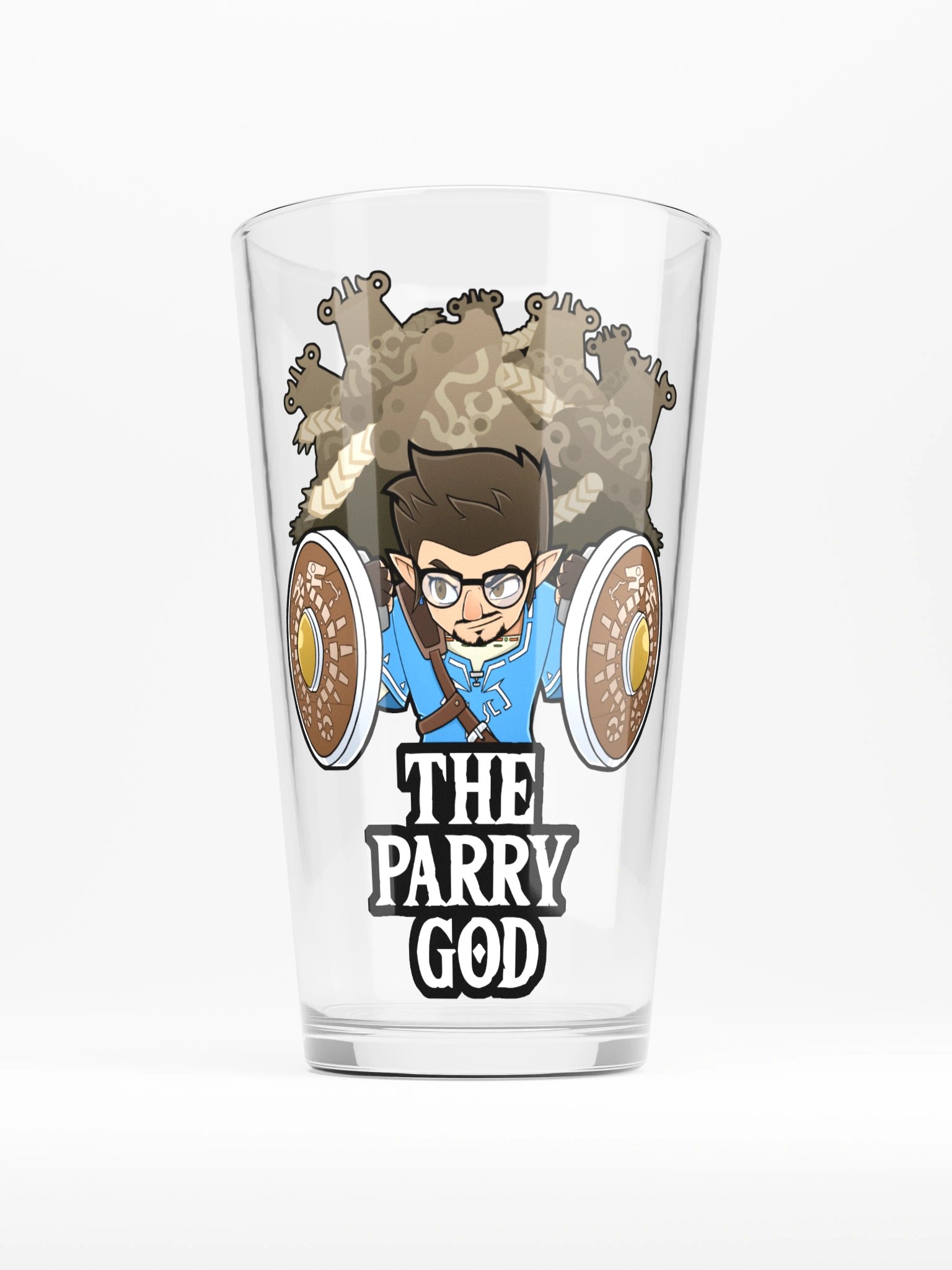 The ''PARRY GOD'' Shaker Pint Glass product image (1)